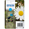 Epson T 1812 blækpatron cyan (T1812) original bulk