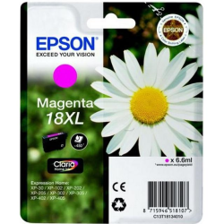 Epson 18XL blækpatron magenta (T1813) original bulk