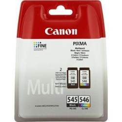 Canon 545/546 sort/3-farvet multipack blækpatron (8287B006) original