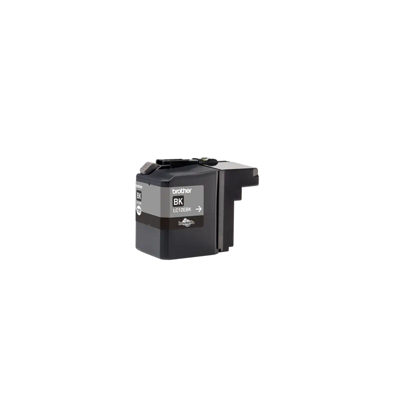 Brother LC-12EBK blækpatron sort (LC12EBK) original bulk billig pris | Multitech