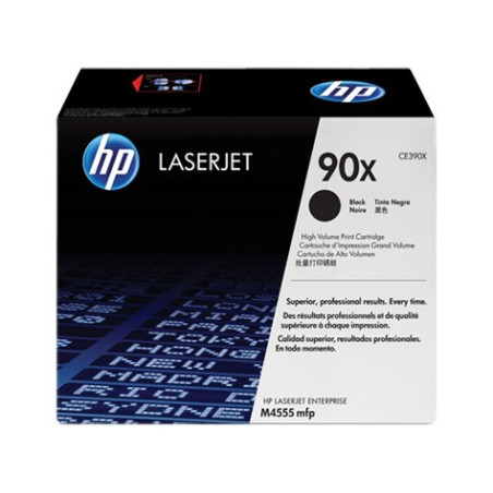 Original HP 90X toner, sort (CE390x)