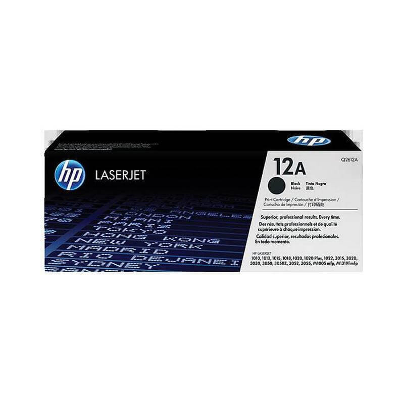 HP 12A Sort toner (Q2612A) Original bulk uden æske billig pris | Multitech