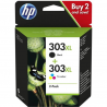 HP 303XL original combopack  blækpatroner 3YN10AE OD