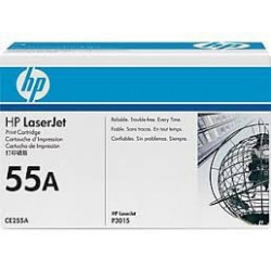 Original HP 55A Laser toner sort (CE255A)