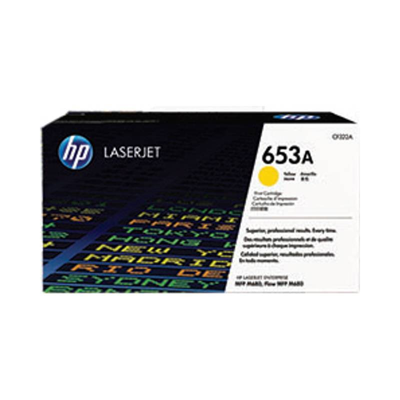 HP 653A original Gul toner CF322A