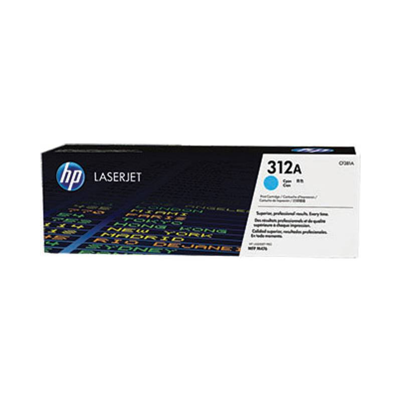 HP 312A original Cyan toner CF381A bulk