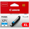 Canon CLI-571 blækpatron cyan (0332001) original bulk