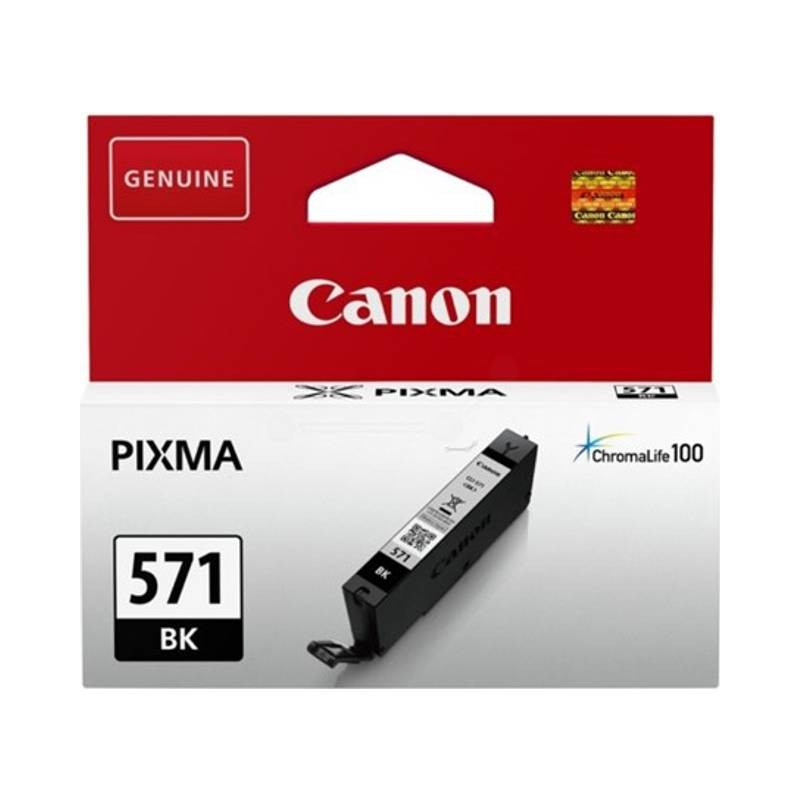 Canon CLI 571BK original Sort blækpatron (033C001)