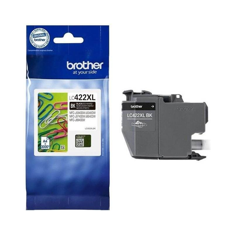 Brother LC 422XL blækpatron sort (LC422XLBK) original