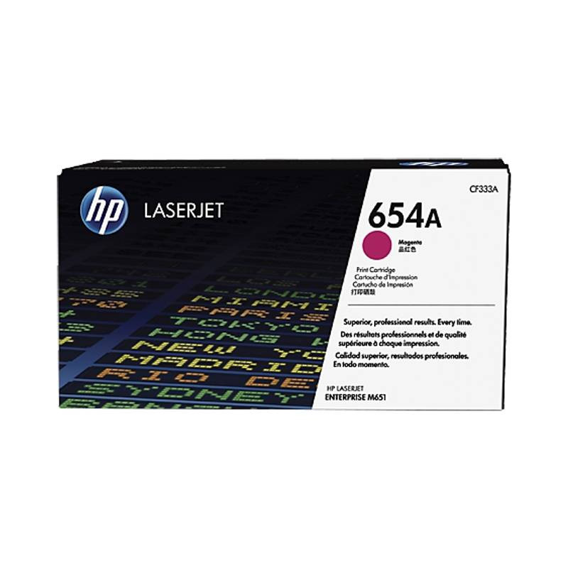 HP 654A original Magenta toner CF333A