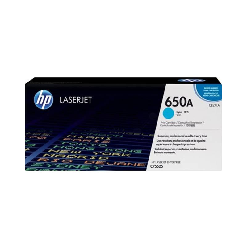 HP 650A original Cyan toner CE271A