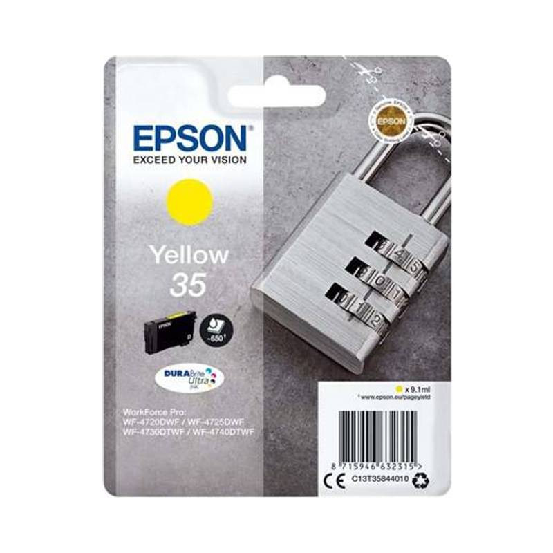 Epson 35 original Gul blækpatron - 9,1 ml