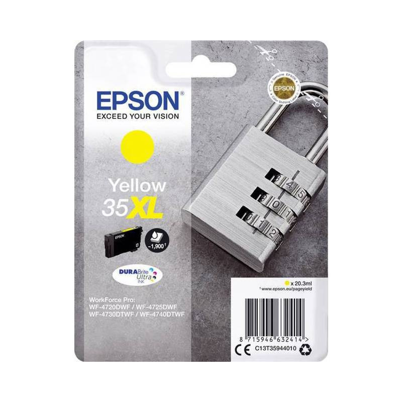 Epson 35XL blækpatron gul (C13T35944010) original