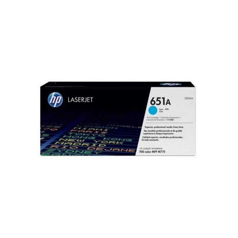 Original HP 651A toner cyan (CE341A)