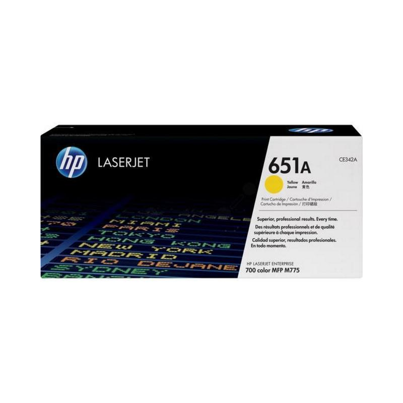 HP 651A toner gul (CE342A) original bulk