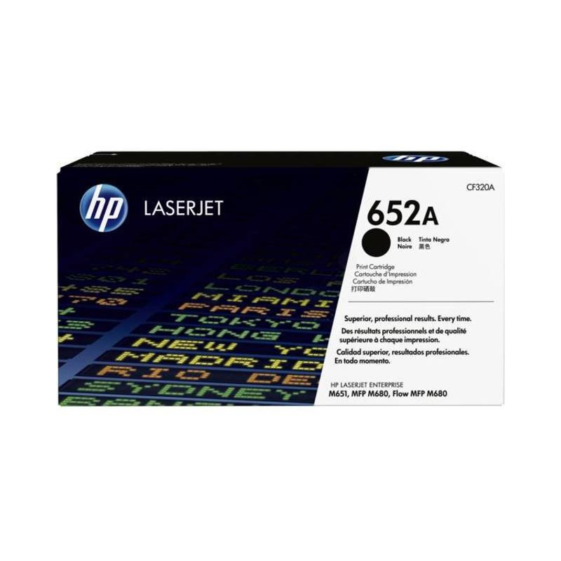 HP 652A toner sort (CF320A) original bulk