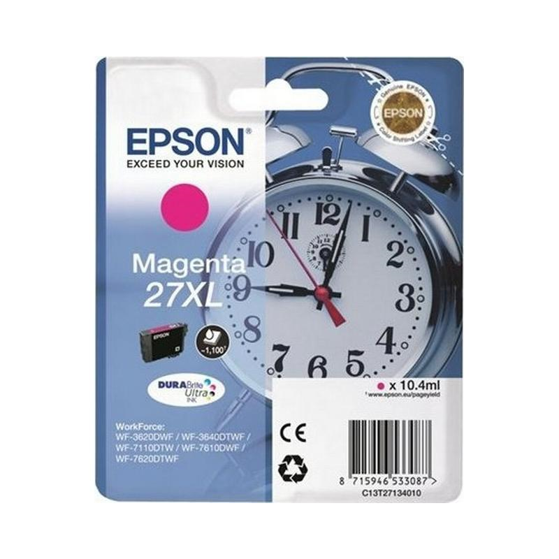 Epson 27XL original Magenta blækpatron T2713