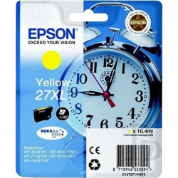 Epson 27XL blækpatron gul (T2714) original