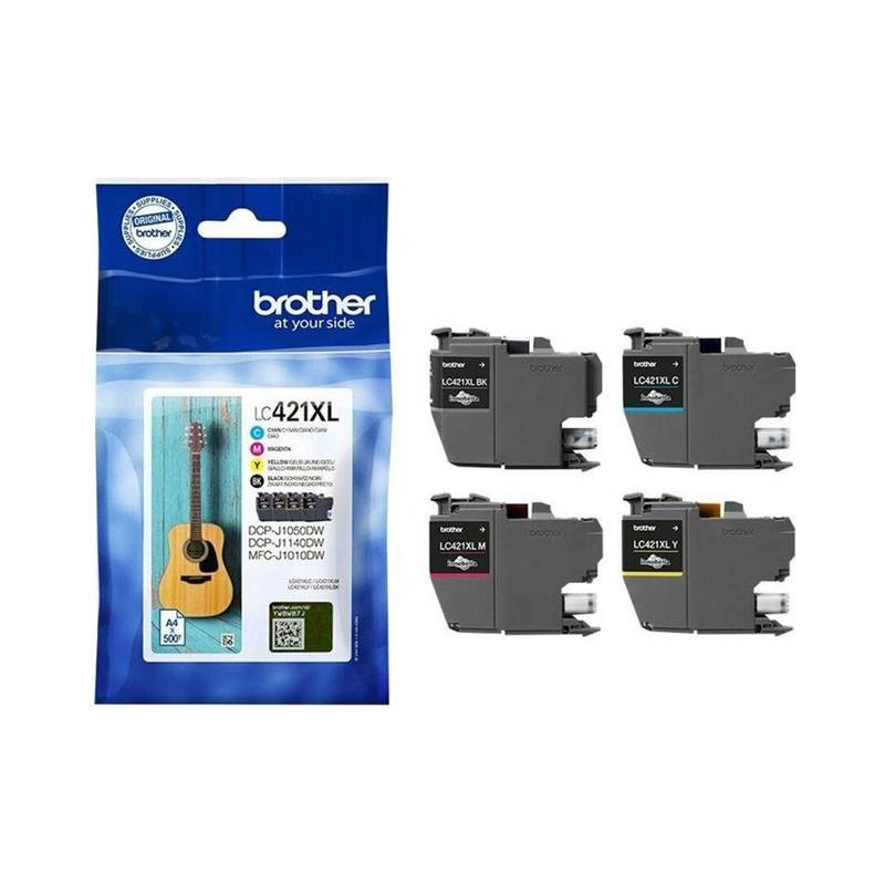 Brother LC 421XL multipack blækpatron CMYK (LC421XLVALBP) original