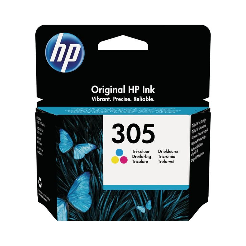 HP 305 blækpatron 3-farvet (3YM60AE) original OD