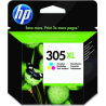 HP 305XL blækpatron 3-farvet (3YM63AE) original OD