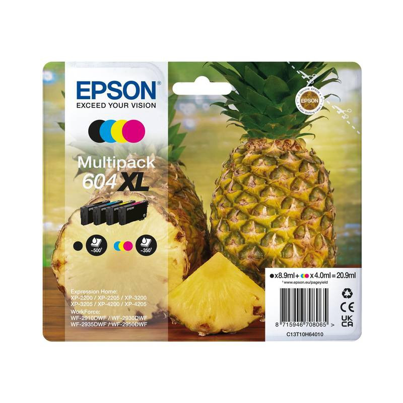 Epson 604XL original Multipack blækpatroner