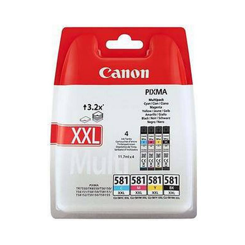 Canon CLI 581XXL  original MultiPack blækpatroner bulk