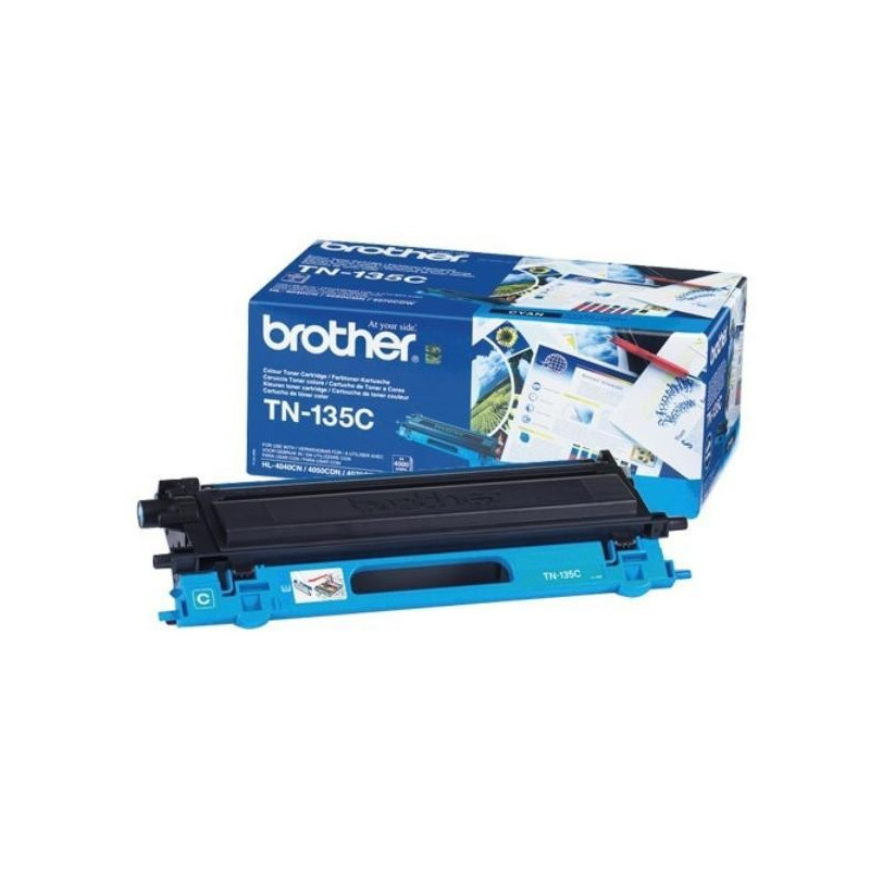 Original Brother TN 135 C Cyan