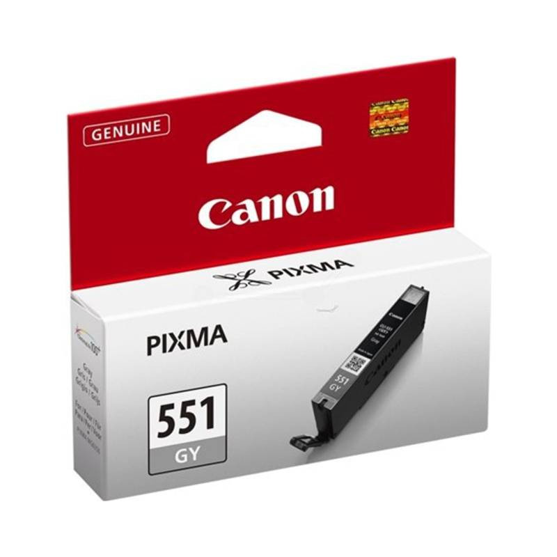 Canon blækpatron grå (CLI-551GY) original bulk