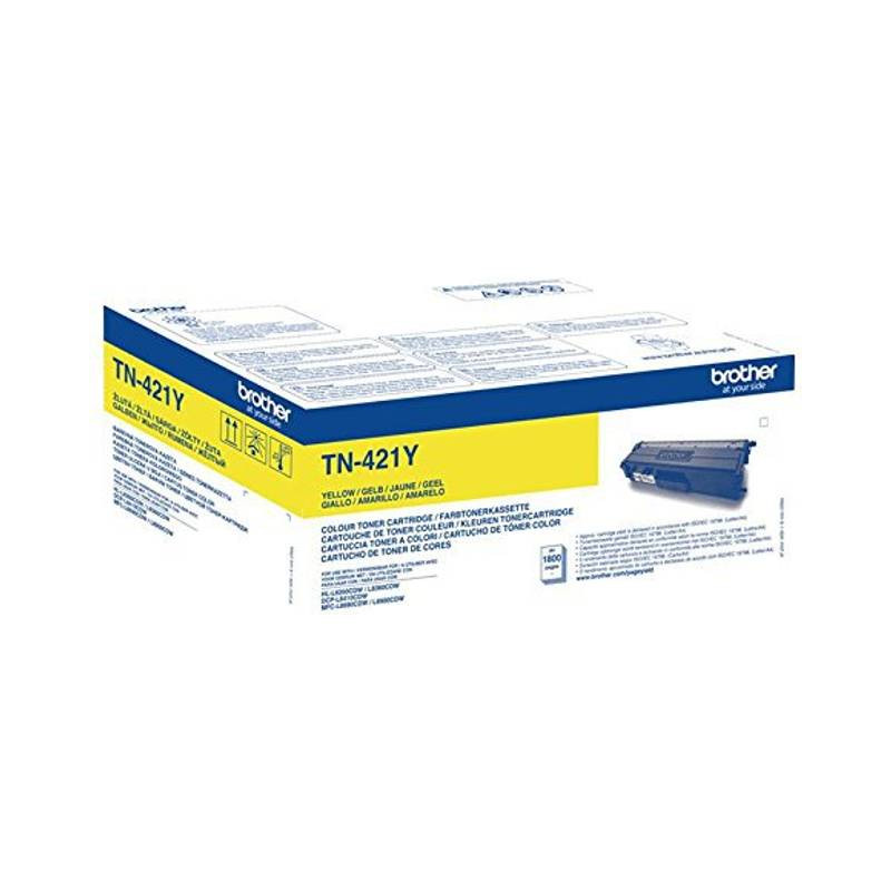 Brother TN 421Y original Gul toner bulk