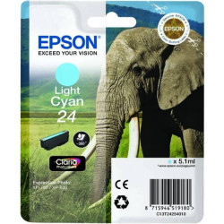Epson 24 blækpatron lys cyan (T2425) original bulk