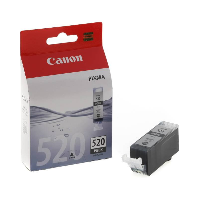 Canon blækpatron sort (PGI-520BK) original bulk