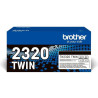 Brother 2320 2-pack toner sort (TN2320) original