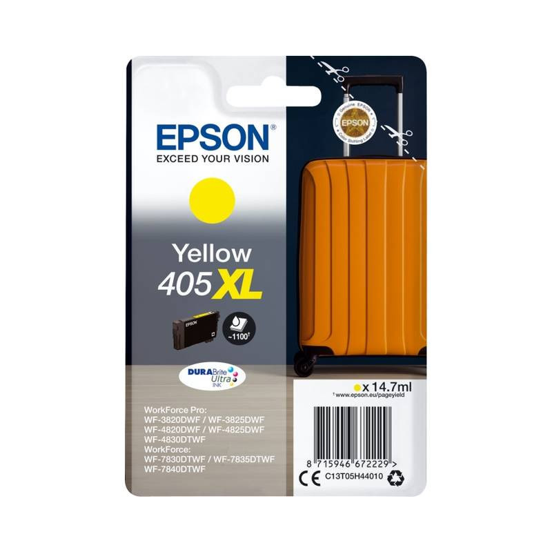 Epson 405XL blækpatron gul (C13T05H44010) original bulk