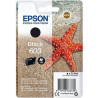 Epson 603 blækpatron sort (C13T03U14010) original
