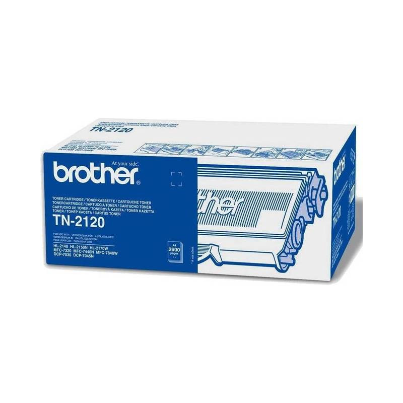 Brother TN-2120 Sort toner (TN2120) original bulk billig pris | Multitech