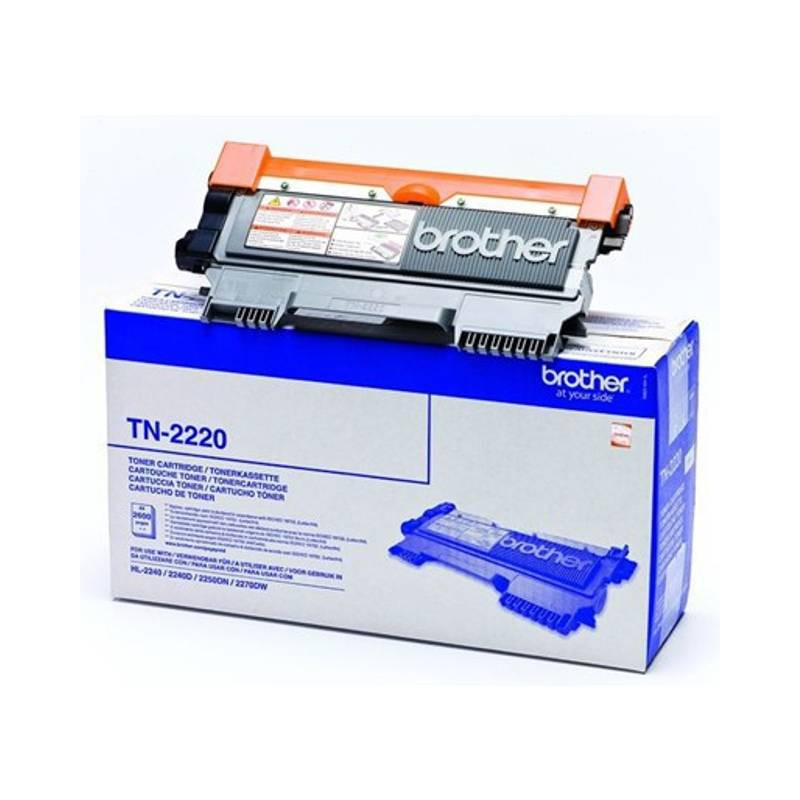 Brother toner sort (TN-2220) original bulk