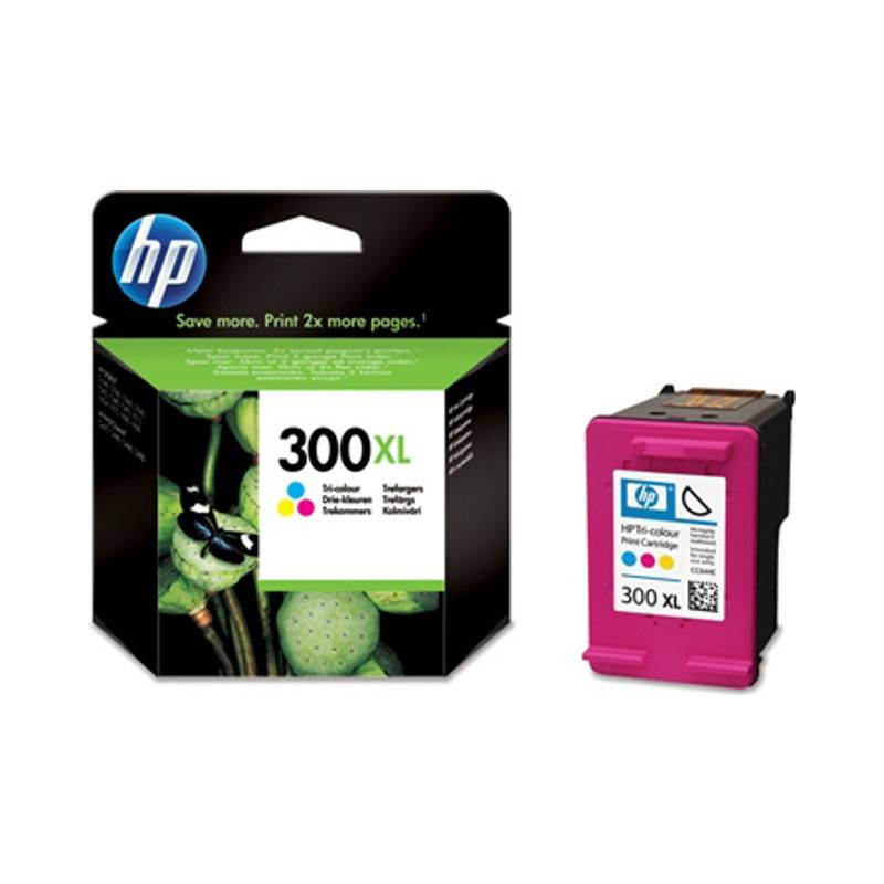 HP 300XL blækpatron 3-farvet (CC641EE) original