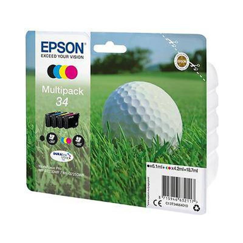 Epson 34 multipack blækpatron CMYK (C13T34664010) original