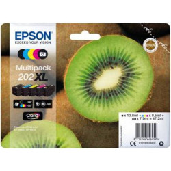 Epson 202/202XL multipack blækpatron CMYK (C13T02G74010) original bulk