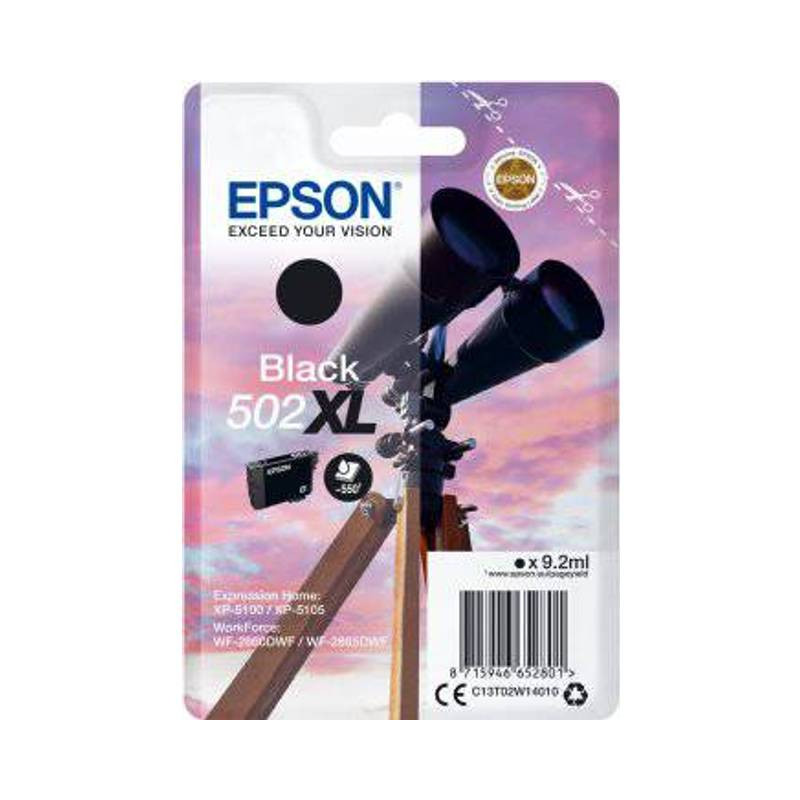 Epson 502XL original Sort blækpatroner bulk