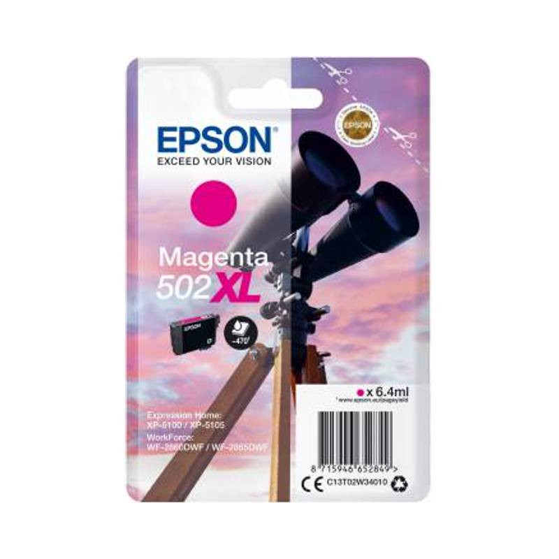 Epson 502XL original Magenta blækpatron