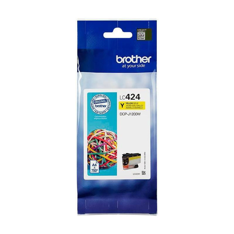 Brother LC-424Y blækpatron gul (LC424Y) original billig pris | Multitech