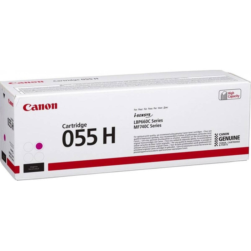 Canon 055H M original Magenta toner bulk
