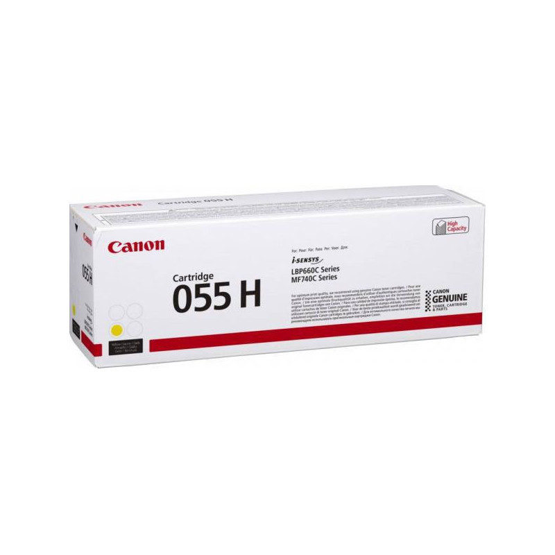 Canon 055H Y original Gul toner bulk