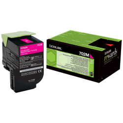 Lexmark 702M original Magenta toner 70C20M0 bulk