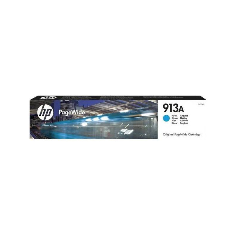 HP 913A Original Cyan blækpatron F6T77AE OD HP 913A Original Cyan blækpatron F6T77AE OD