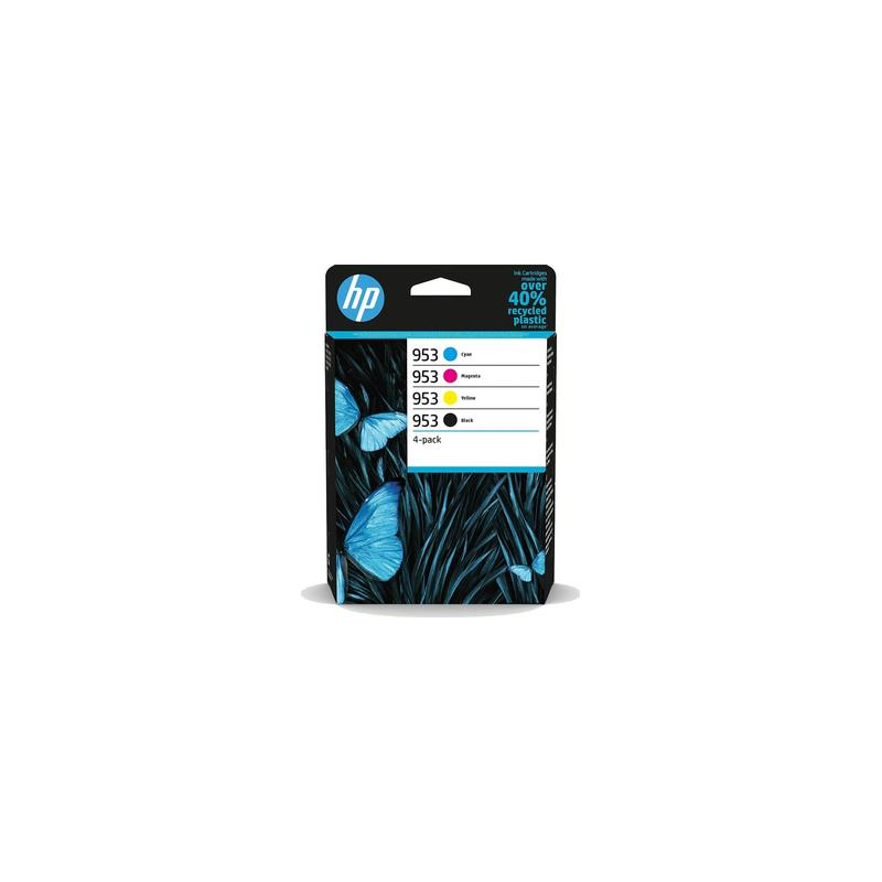 HP 953 original 4 pack Multicolor 6ZC69AE