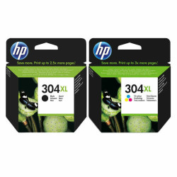 HP 304XL Sort og 3 Farve originale MultiPack blækpatroner