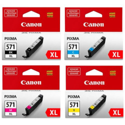 Canon CLI 571XL C/MY/BK Multipack blækpatroner